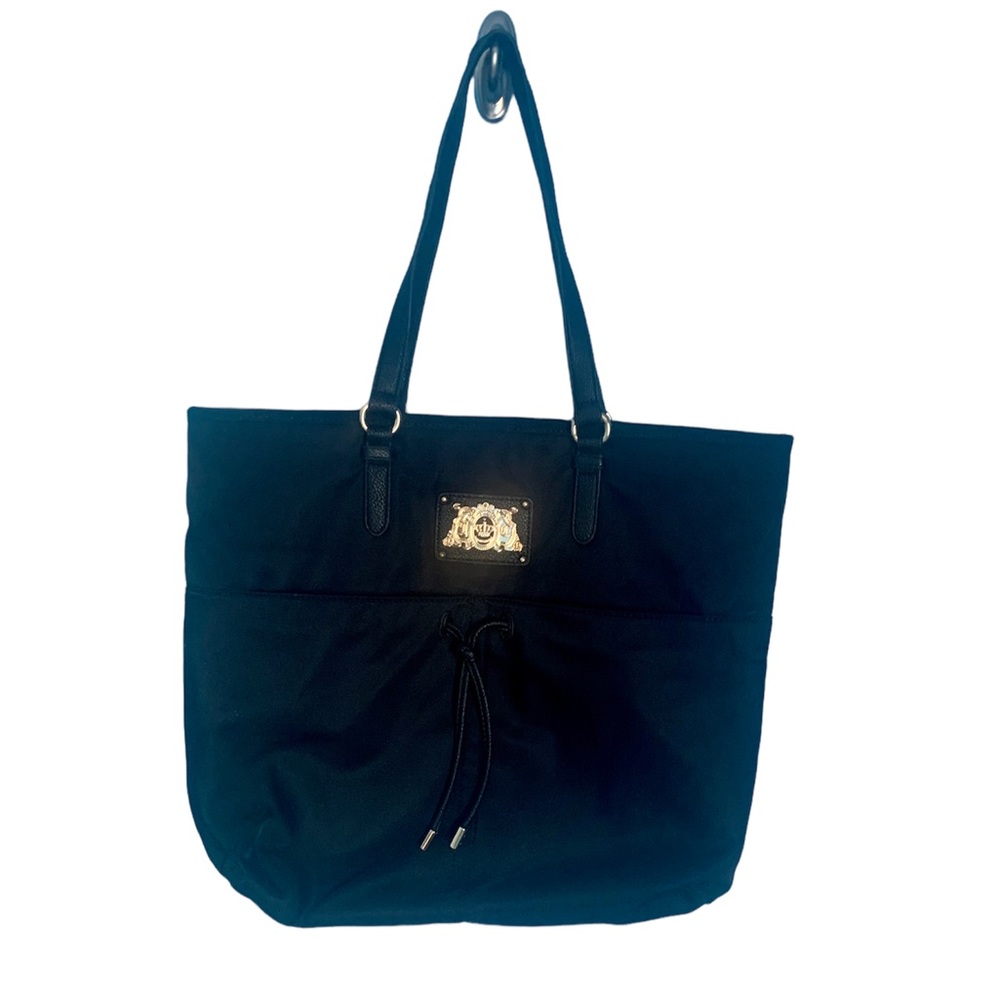 Juicy Couture Large Black Tote Bag Purse